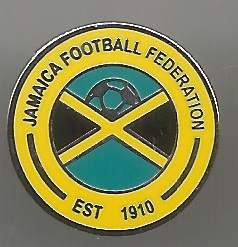 Badge Football Association Jamaica yellow